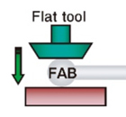 Flat tool→FAB